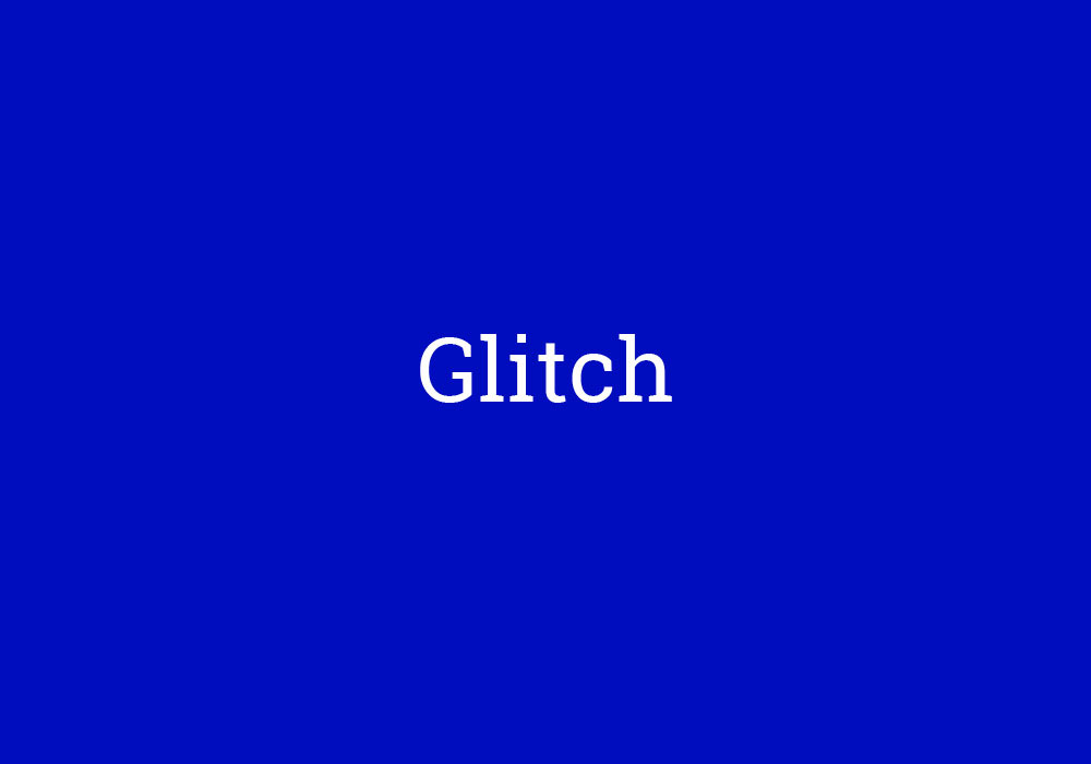 What Does Glitch Mean In Yiddish