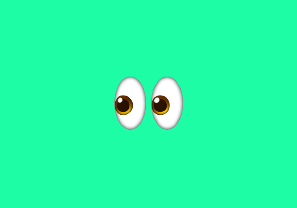 eye emoticon