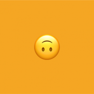 emoji confused face