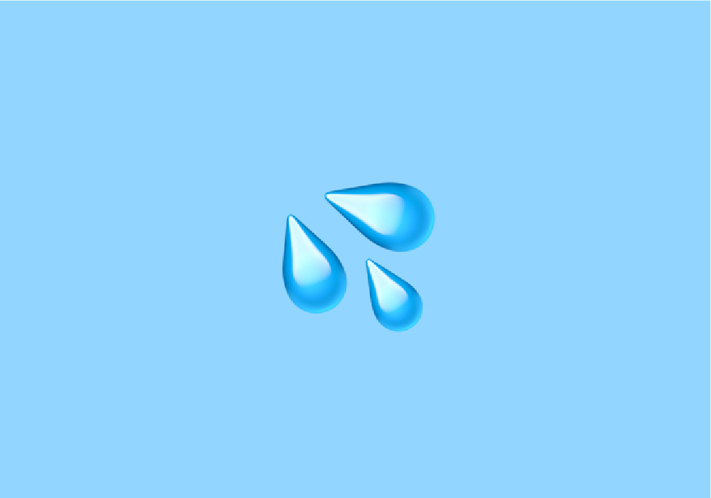 ATW: What Does - Sweat Droplets Emoji Mean? | Dictionary.com