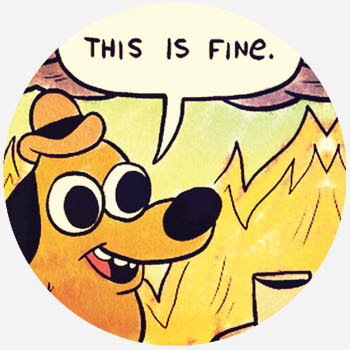 This is fine Meme, Meaning & History