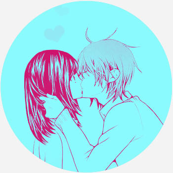 Kissy face anime by crazycolorsplash on DeviantArt