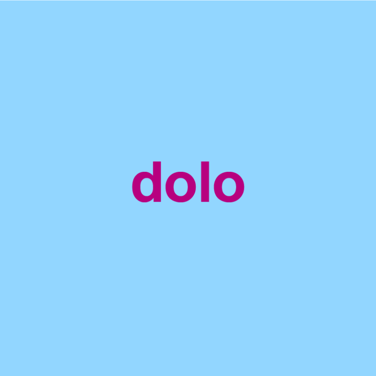 Solo Dolo Meaning