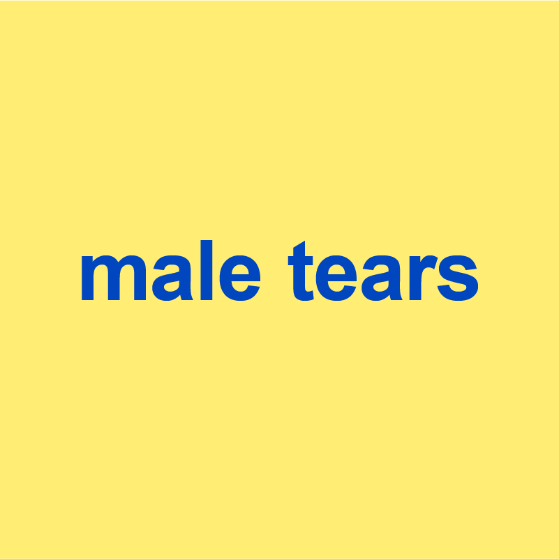 Male tears