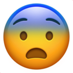 Fearful Face Emoji Emoji By Dictionary Com
