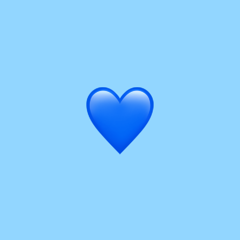 💙 Blue Heart emoji Meaning