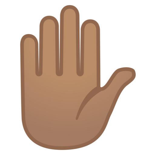 heart hand emoji