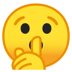 Atw What Does Shushing Face Emoji Mean