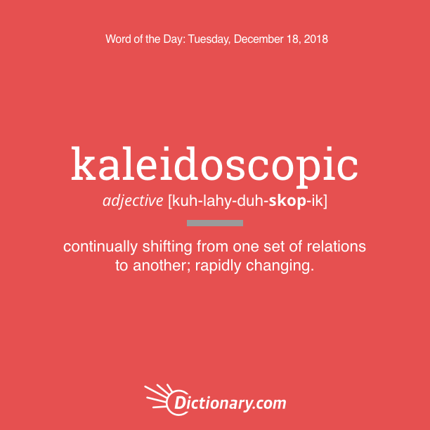 Meaning kaleidoscope What Causes
