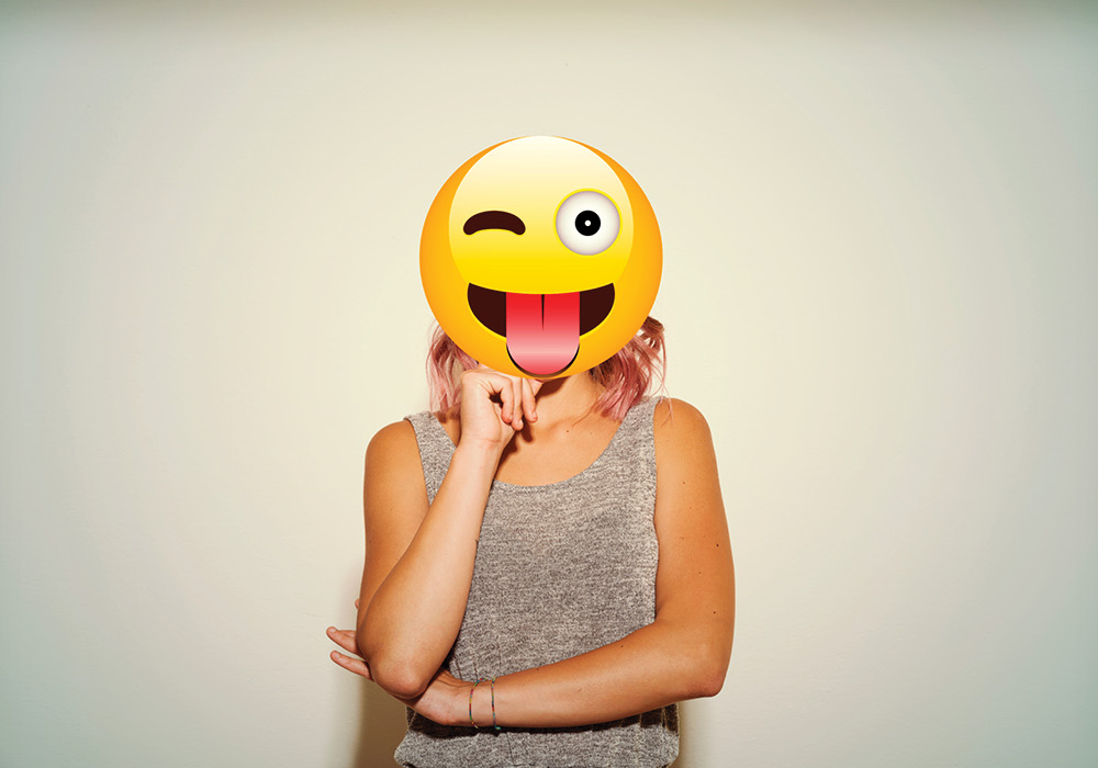 Don't put on a happy face! Are you using the smiley emoji all wrong?, Emojis