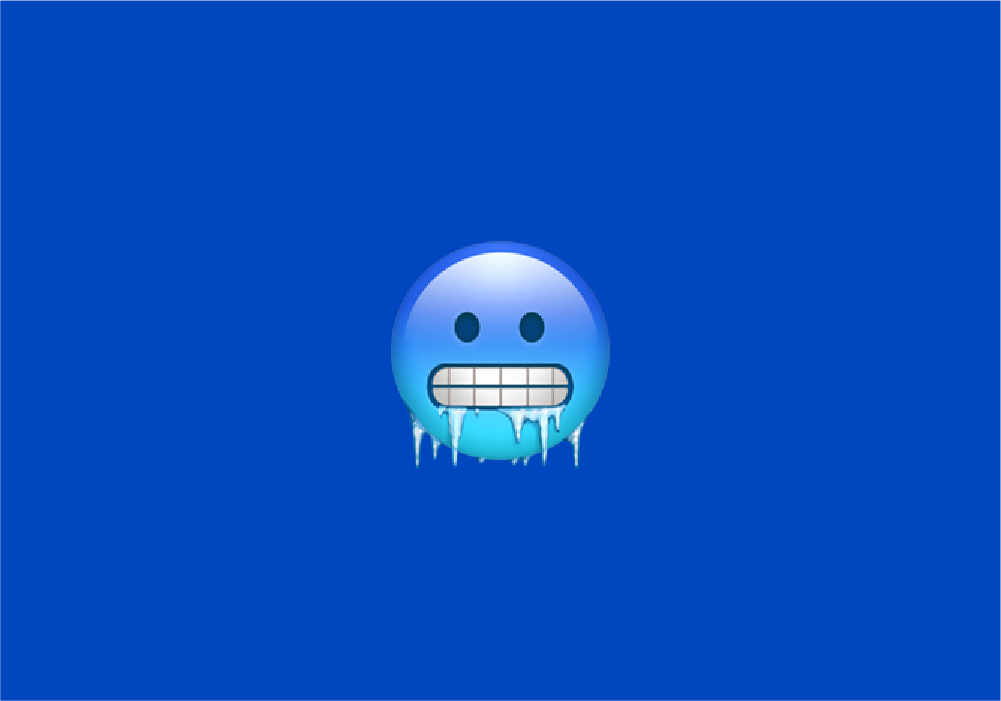 shivering smiley