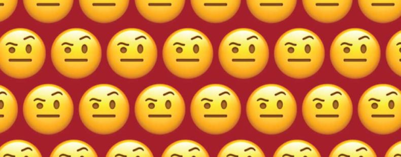 skeptical emoji