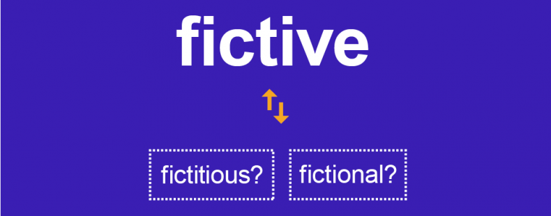 Fictitious Vs Fictional