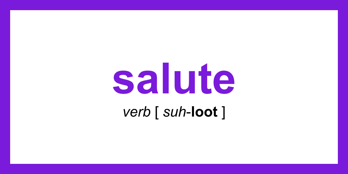 word-of-the-day-salute-dictionary