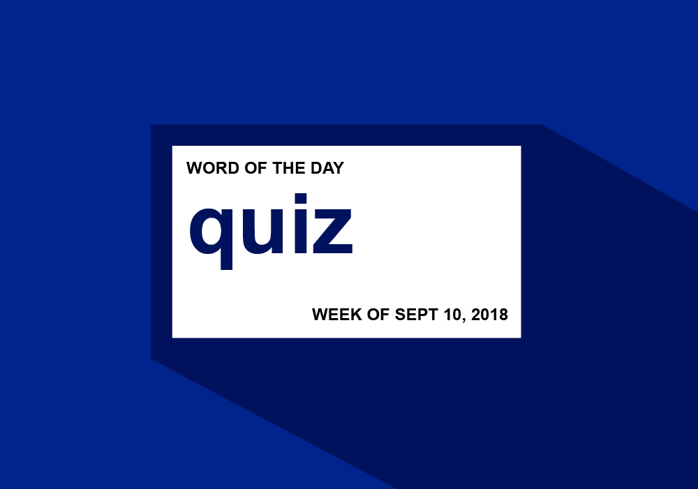 You'll Be Taking This Throwback Word Of The Day Quiz Atweel