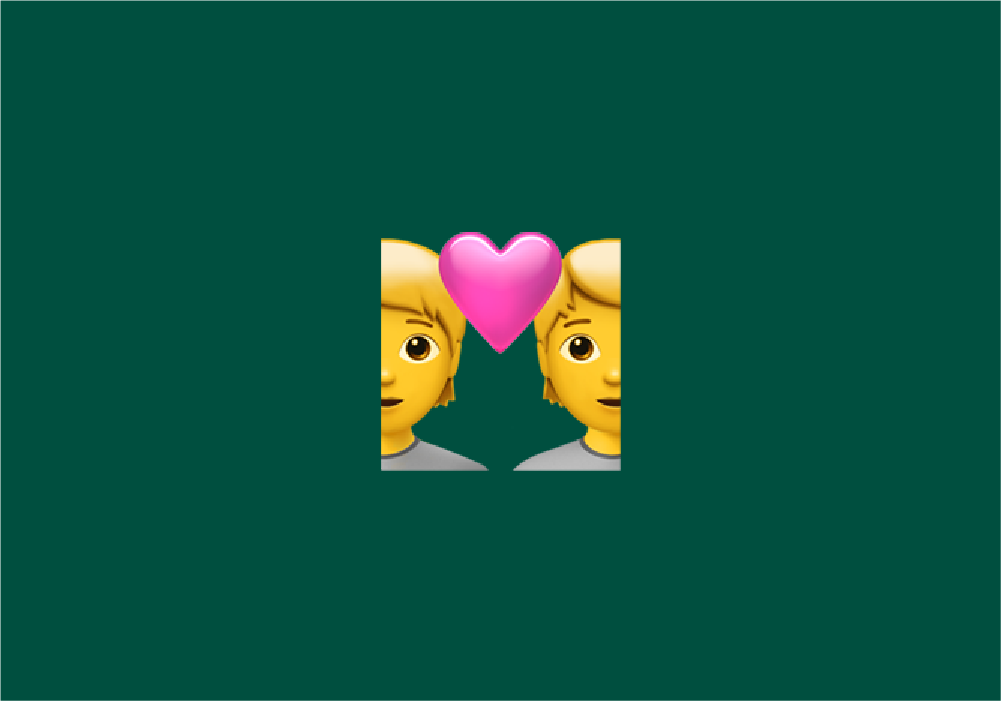 wechat emoji with face and heart kiss