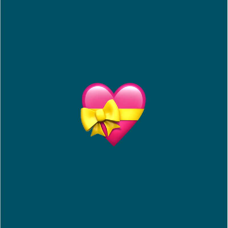 What Does The Pink Heart With Yellow Ribbon Emoji Mean On Snapchat