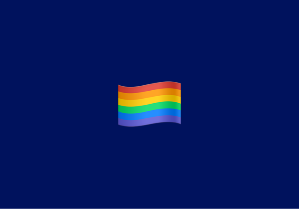 blue gay flag