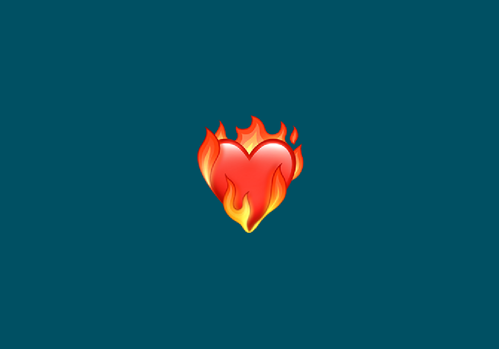 bear and fire emoji