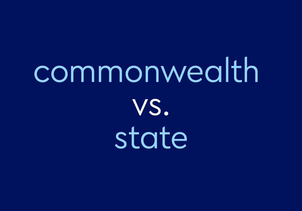 Commonwealth Vs State What s The Difference Dictionary