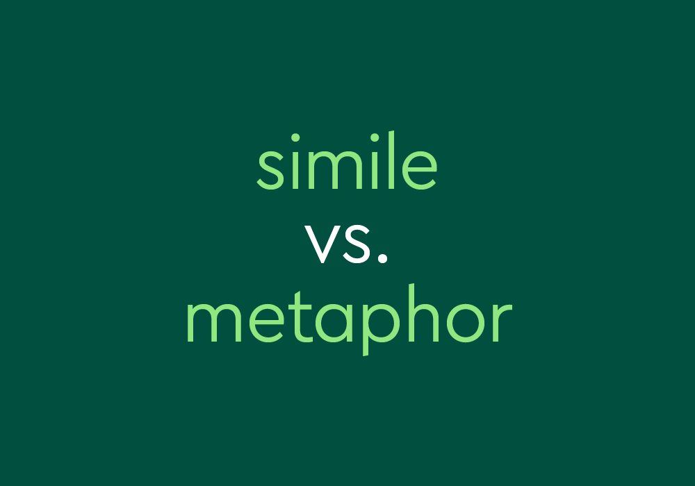 metaphors and similes examples