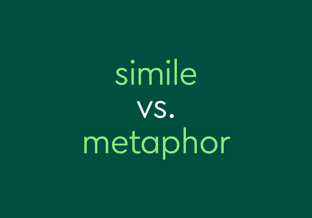  Simile Vs Metaphor What s The Difference Dictionary