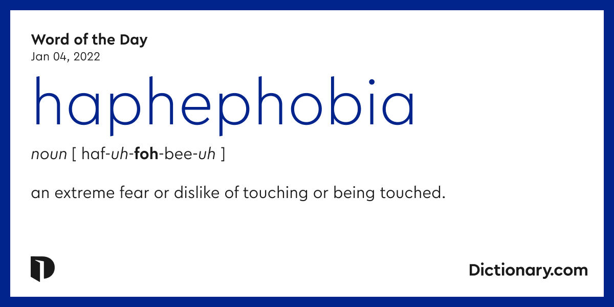 word-of-the-day-haphephobia-dictionary