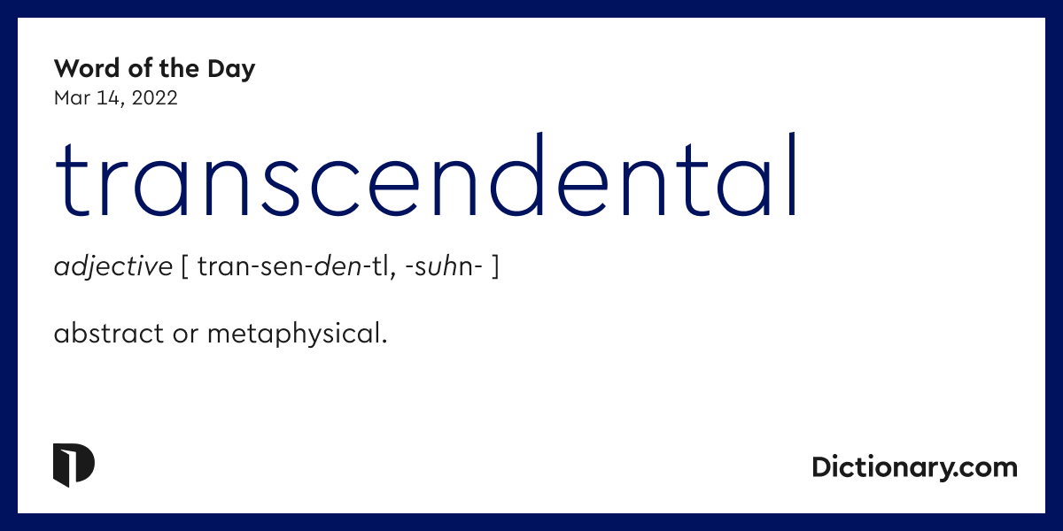 word-of-the-day-transcendental-dictionary