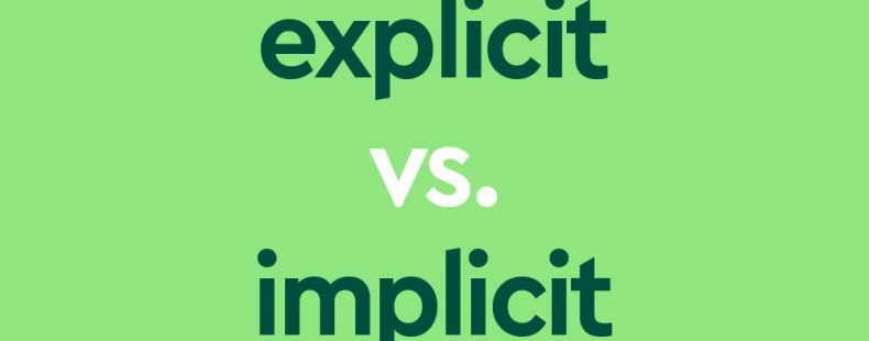  Explicit Vs Implicit What s The Difference Dictionary