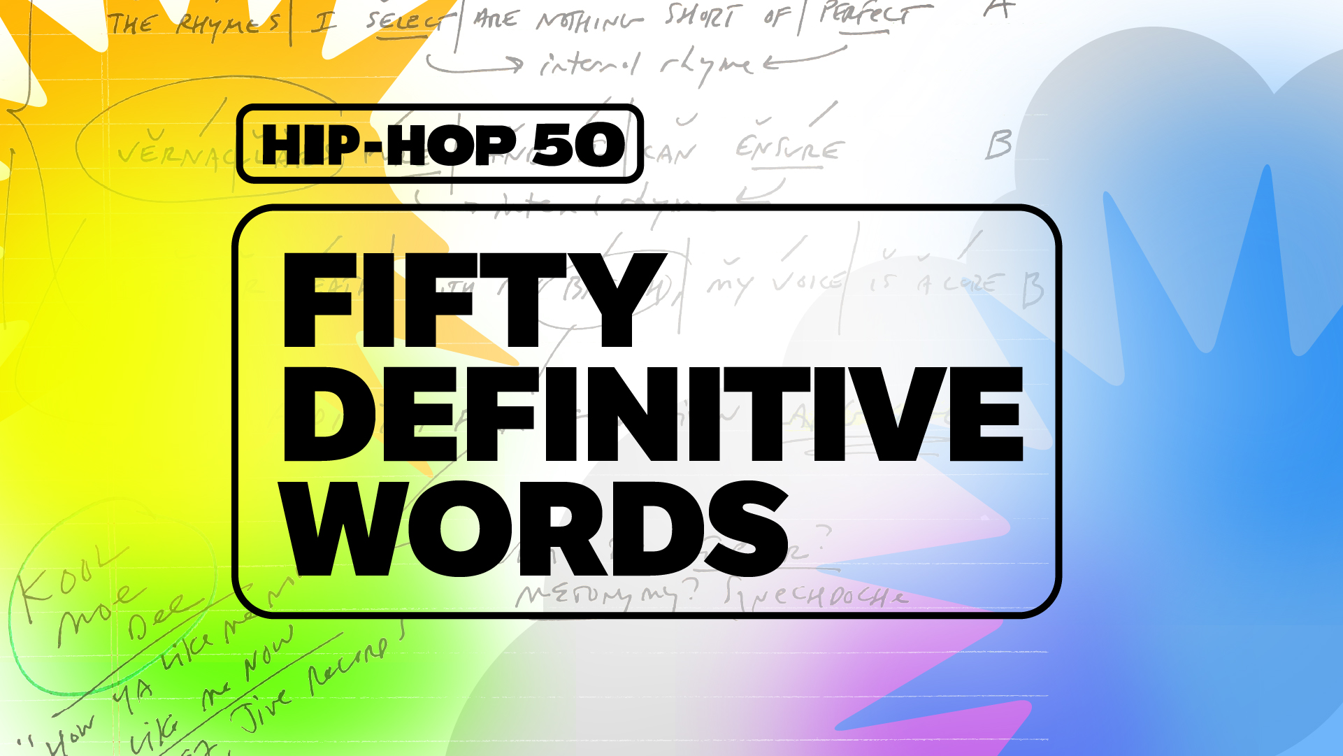 50 Years Of Hip Hop 50 Definitive Words Dictionary