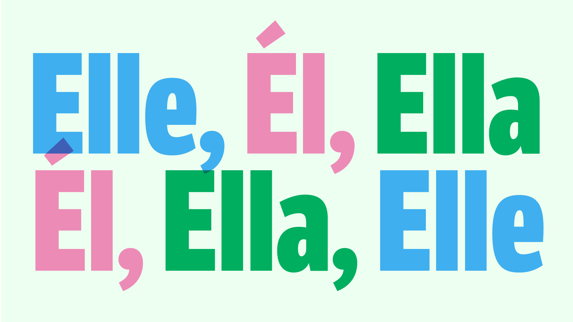 What Do Ella l And Elle Mean In Pronoun Sets Dictionary